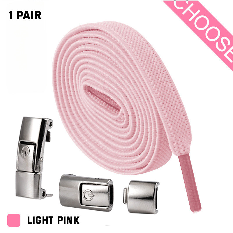 KNOTLESS Press Lock Shoelaces