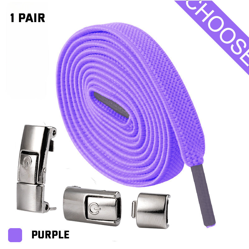 KNOTLESS Press Lock Shoelaces