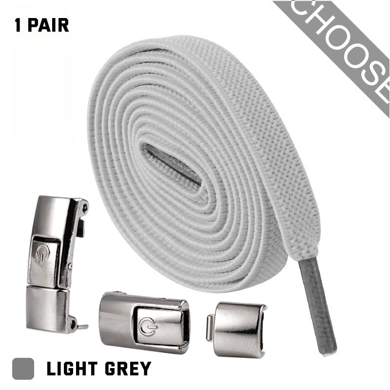 KNOTLESS Press Lock Shoelaces