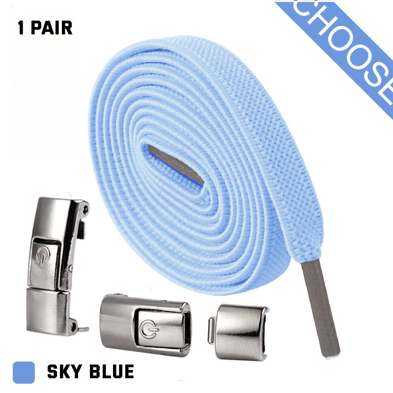 KNOTLESS Press Lock Shoelaces