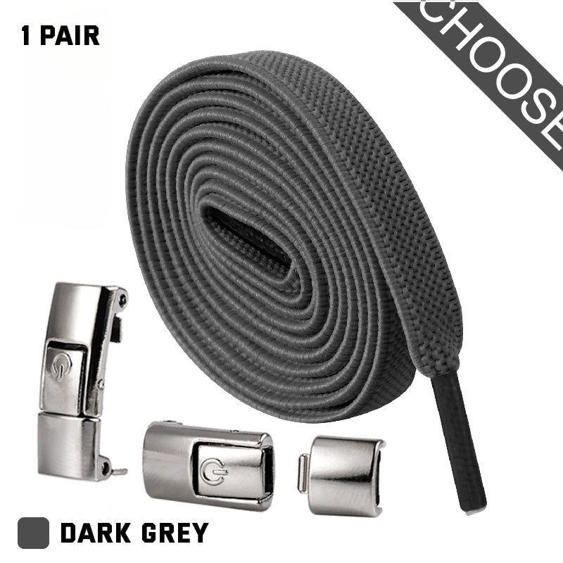 KNOTLESS Press Lock Shoelaces