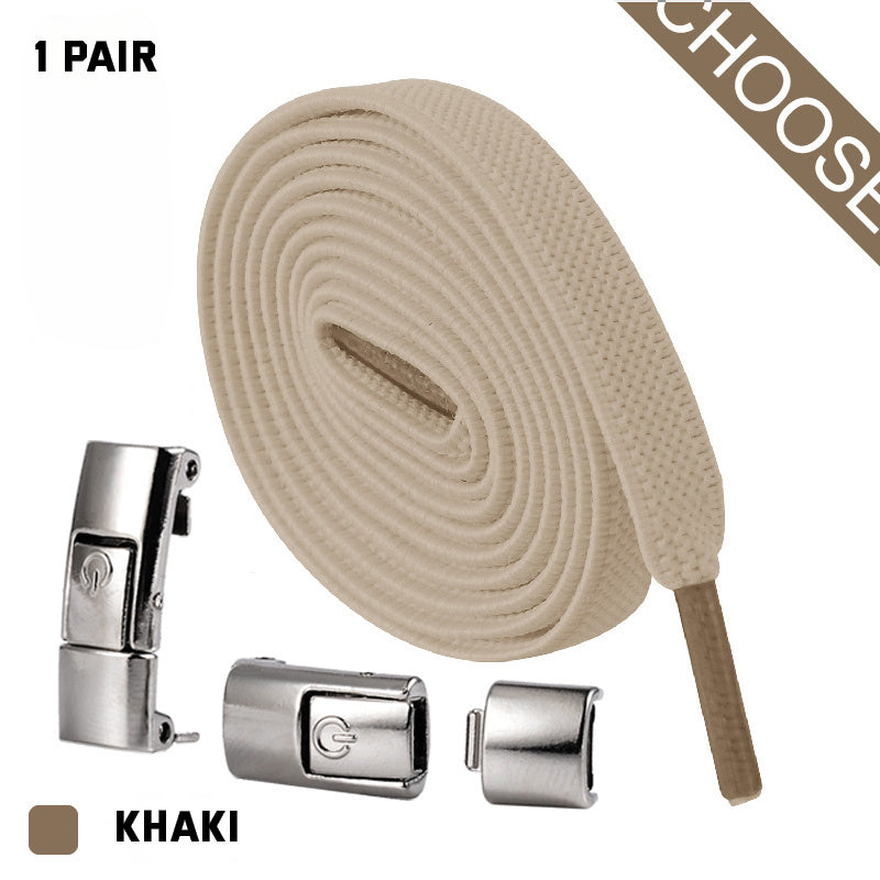 KNOTLESS Press Lock Shoelaces