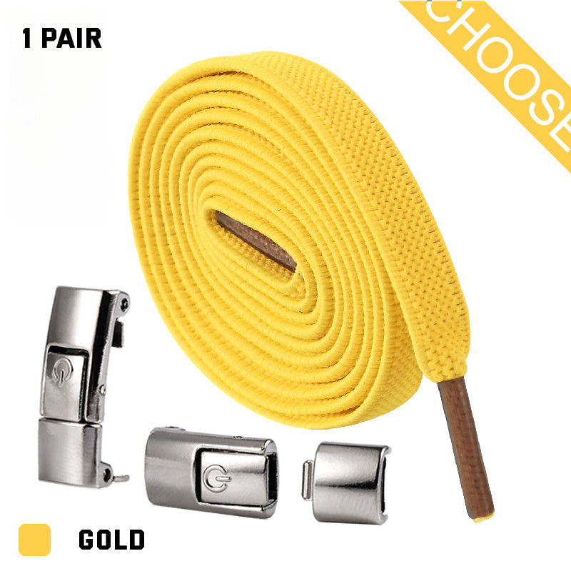 KNOTLESS Press Lock Shoelaces