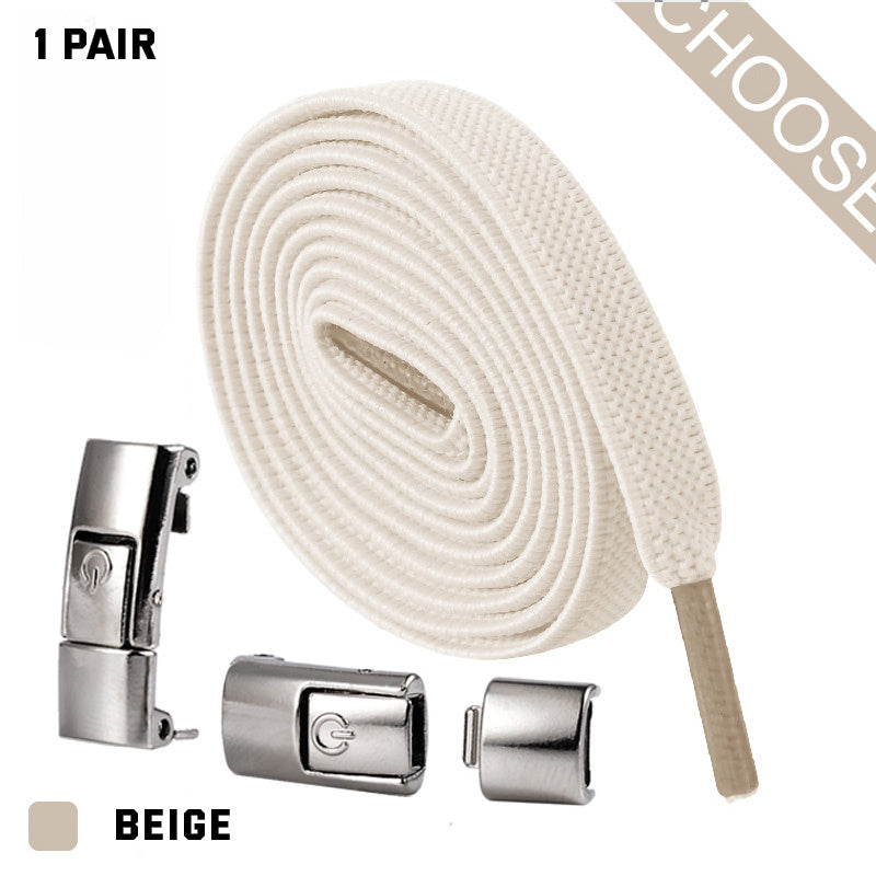 KNOTLESS Press Lock Shoelaces