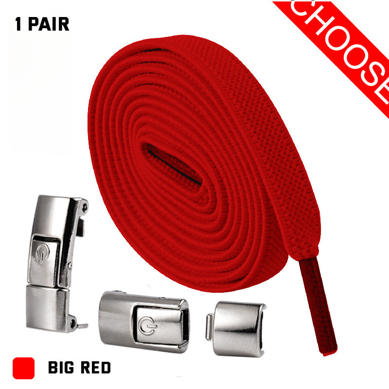KNOTLESS Press Lock Shoelaces