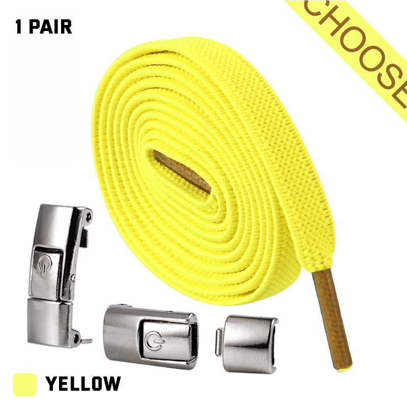 KNOTLESS Press Lock Shoelaces